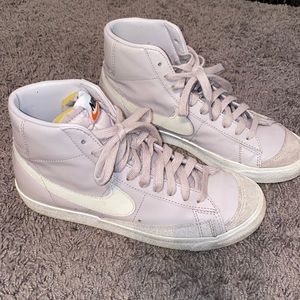 lilac purple nike mid blazer